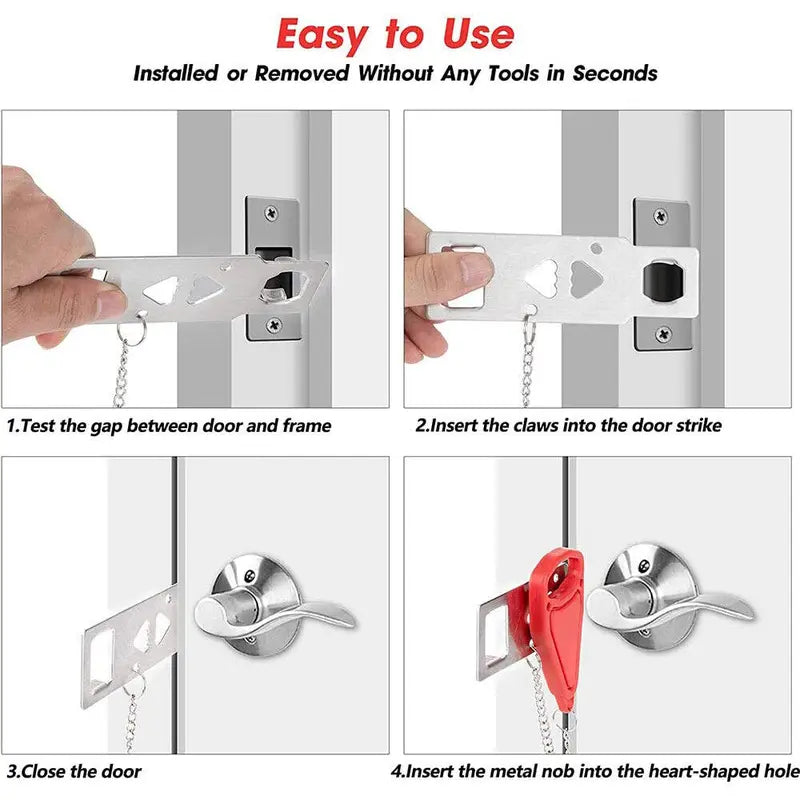 TravelGuard Door Lock