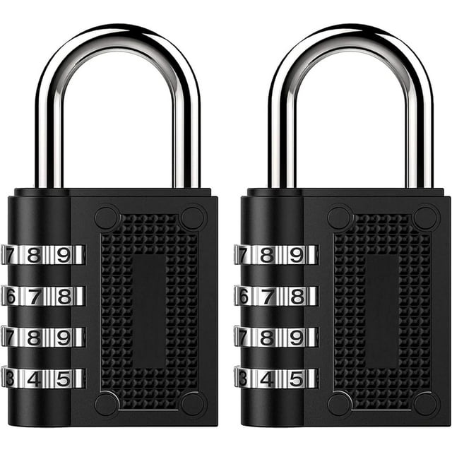 GuardianLock 4-Digit Weatherproof Padlock: Secure, Simple, and Strong