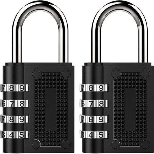 GuardianLock 4-Digit Weatherproof Padlock: Secure, Simple, and Strong